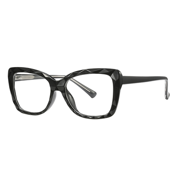 2021  EyeGlasses  anti-blue light diamond frame tr transparent spectacle frame flat lens for women